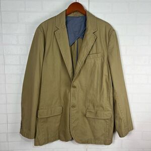 Old Navy Mens Khaki Sports Coat size Large Cotton Casual